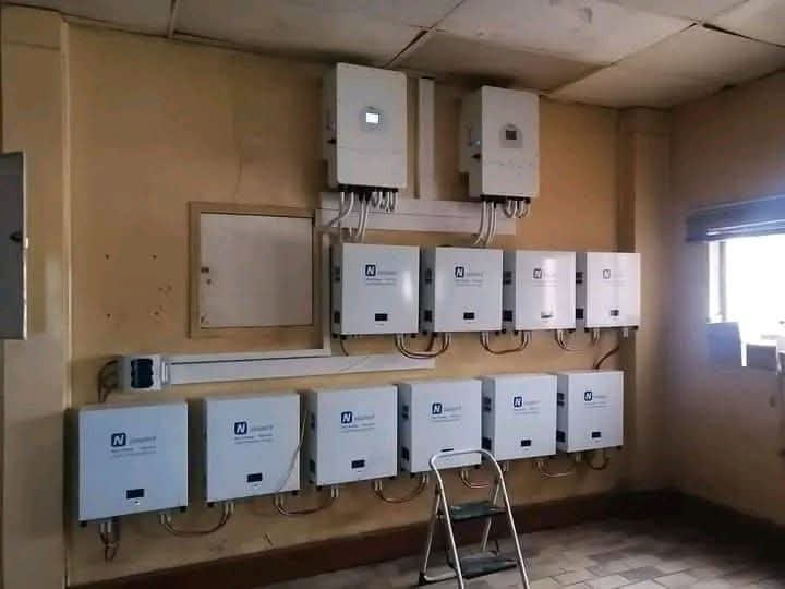 Solar system installation example